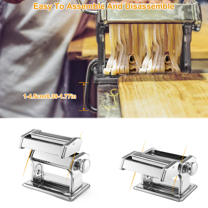 Pasta Maker Roller Machine Fettuccine Noodle Maker Image 3