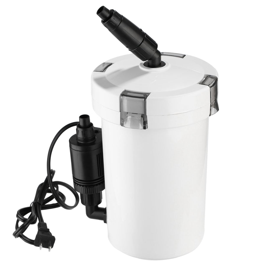 3-Stage Canister Filter 28 Gallon Aquarium Freshwater Seawater Pump Kit Image 1