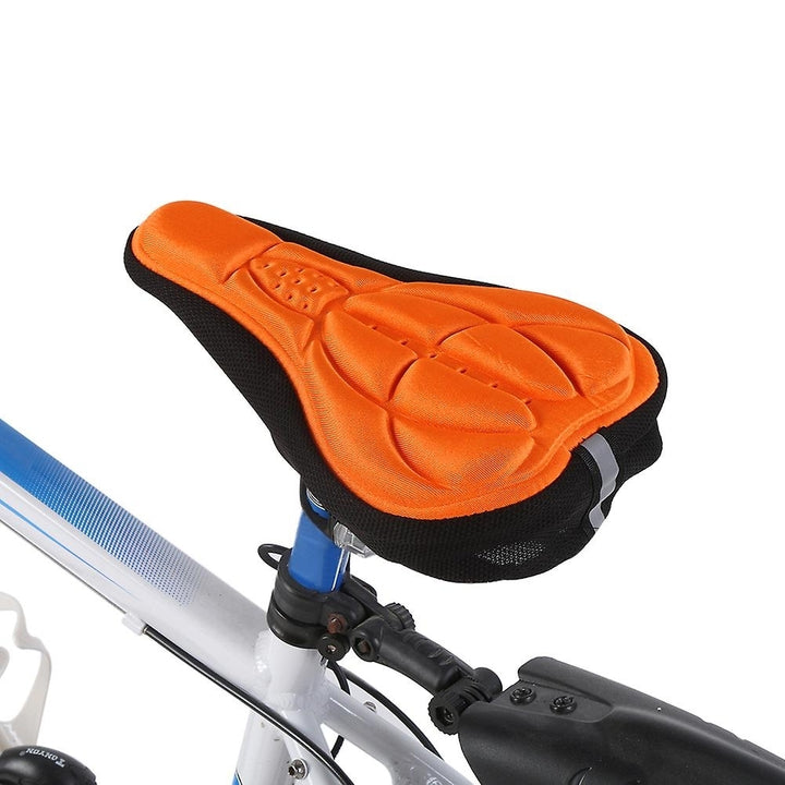 3d Soft Bicycle Saddle Cover Cycling Seat Mat Cushion For Mtb Road Bike Image 1