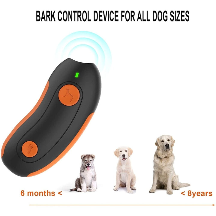 Dog Barking Deterrent Device Portable Rechargeable Ultrasonic Anti Barking Dog Training Tool Laser Toy For Cat and Dog Image 4