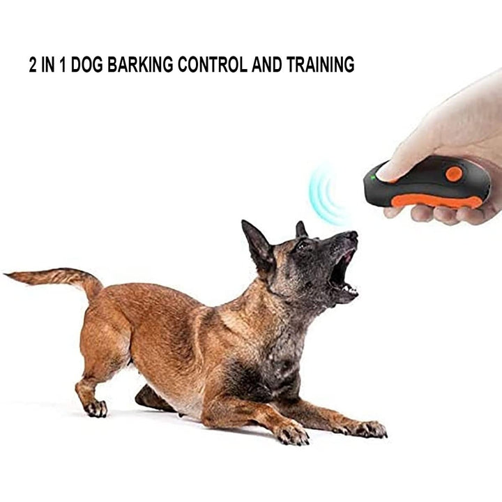 Dog Barking Deterrent Device Portable Rechargeable Ultrasonic Anti Barking Dog Training Tool Laser Toy For Cat and Dog Image 6