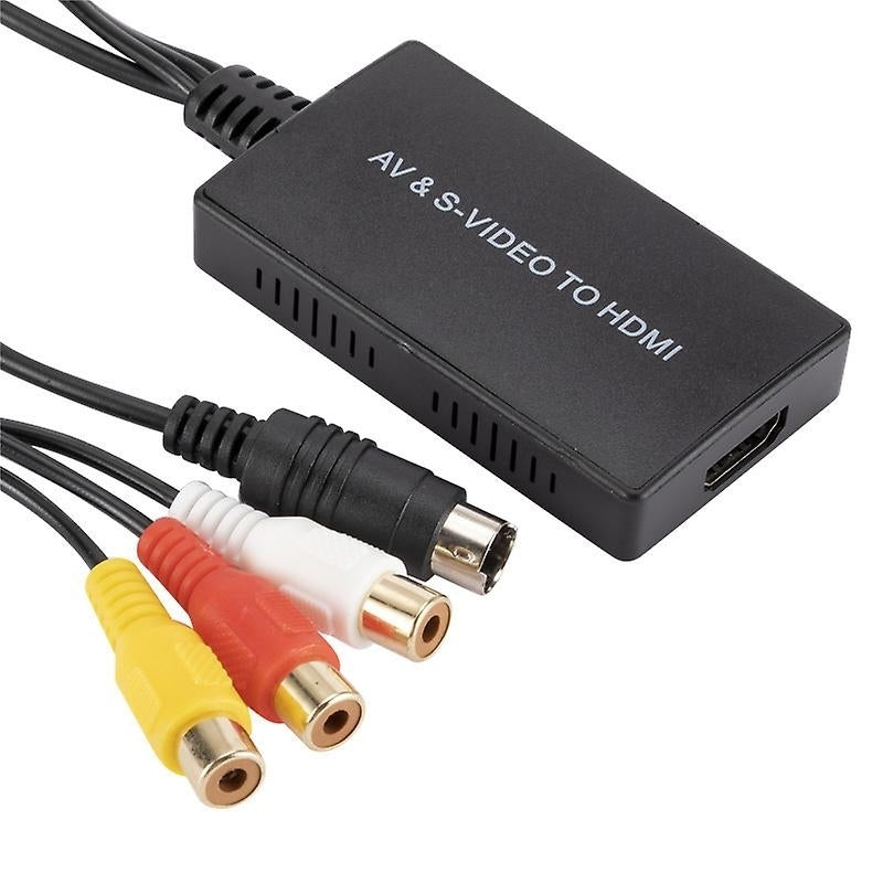 Av Svideo To Hdmi Converter Rca To Hdmi Converter Audio Video Adapter Connector Image 2