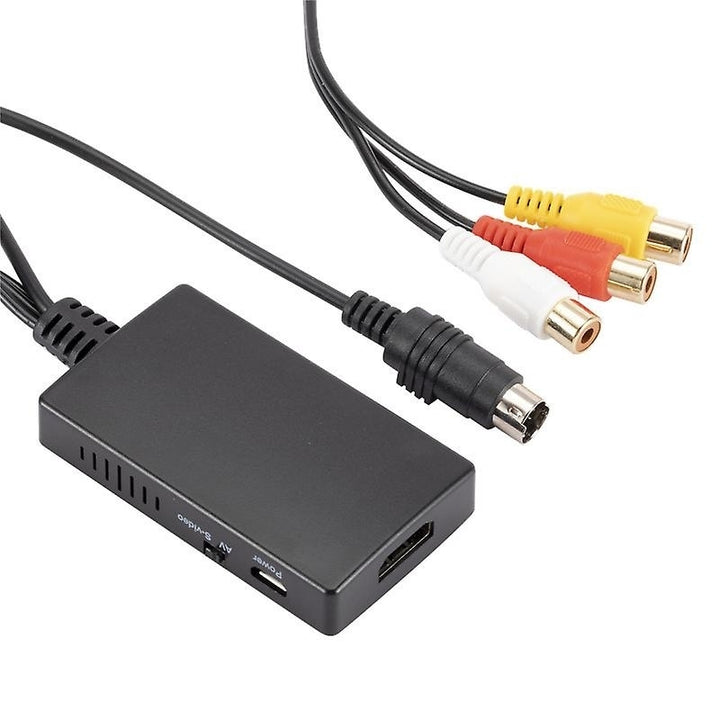 Av Svideo To Hdmi Converter Rca To Hdmi Converter Audio Video Adapter Connector Image 3