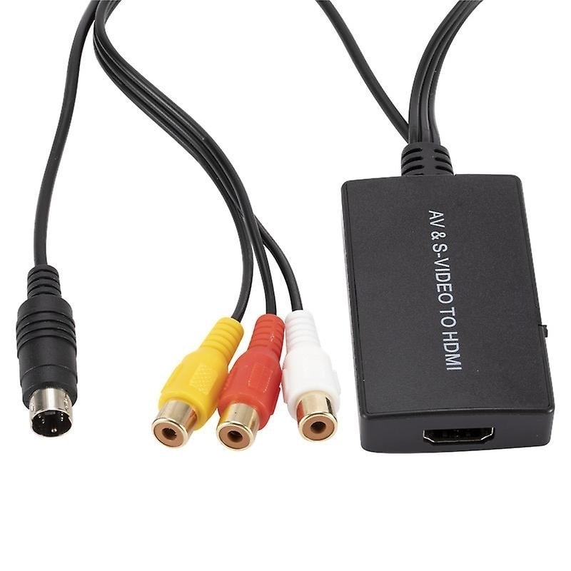 Av Svideo To Hdmi Converter Rca To Hdmi Converter Audio Video Adapter Connector Image 4