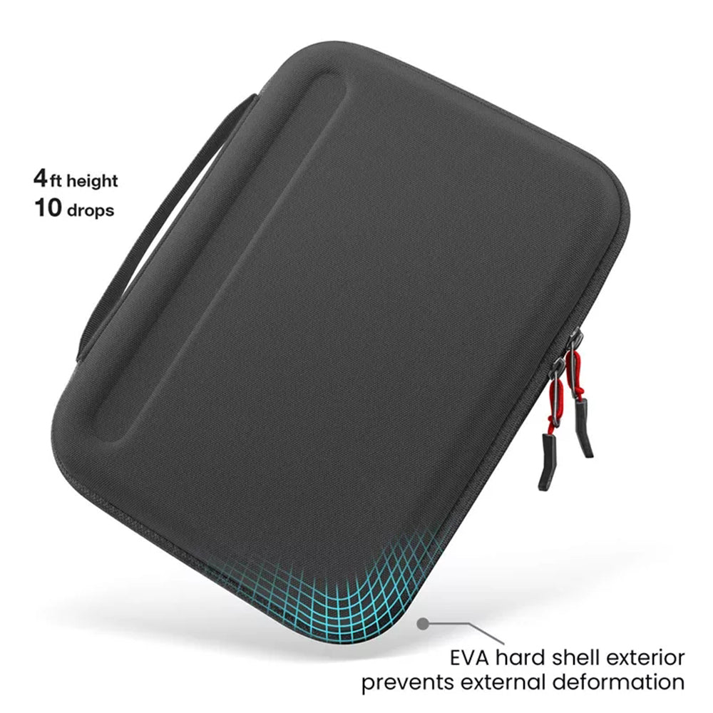 navor Waterproof Portable Hard Case Compatible for 12.9 11 10.9 10.2 iPad or Tablet Electronic Accessories Cable Image 3