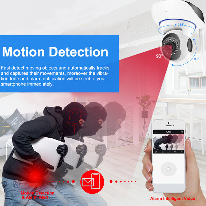 720P WiFi IP Camera Motion Detection IR Night Vision Camcorder Image 7