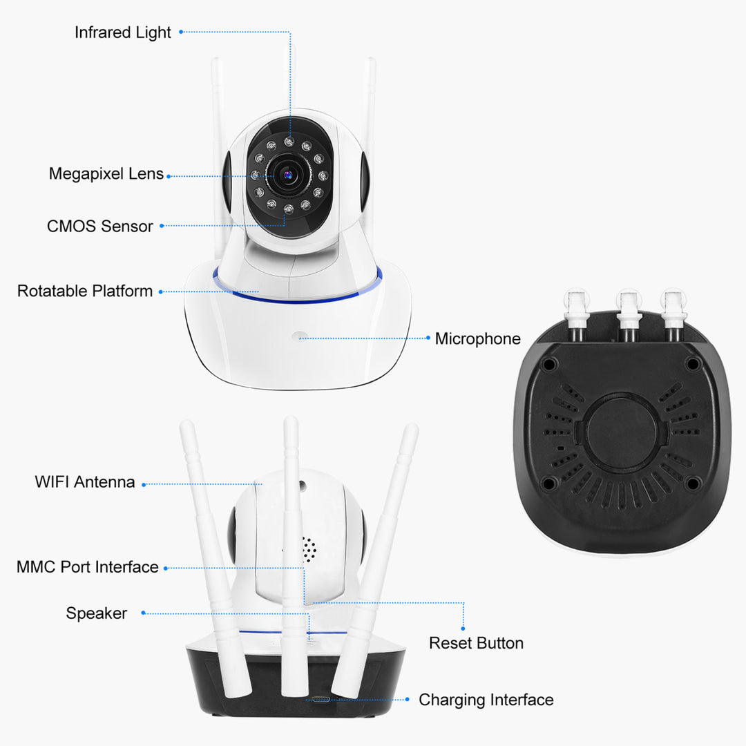 720P WiFi IP Camera Motion Detection IR Night Vision Camcorder Image 9