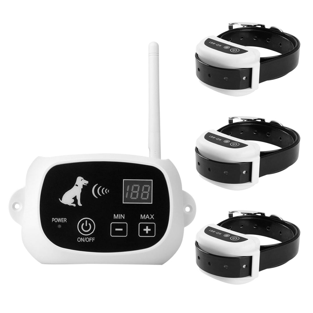 Rechargeable Wireless Dog Fence Training System Image 1