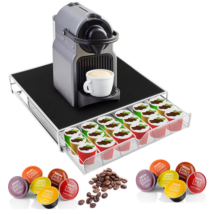Coffee Machine Stand Holder Cup Storage Rack Cups Drawer Organizer Image 4