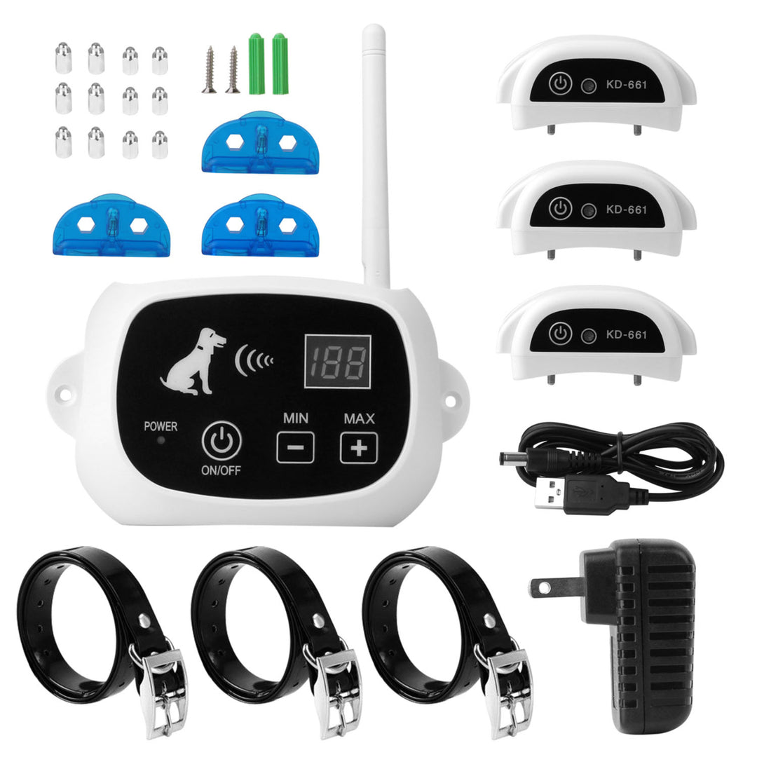 Rechargeable Wireless Dog Fence Training System Image 4
