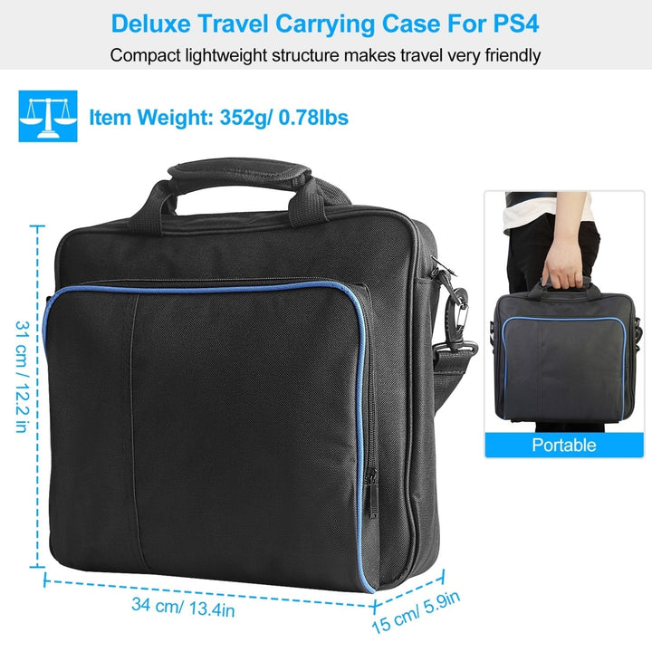 Travel Carry Case For PlayStation4 PS4 Console Accessories Handbag Image 4