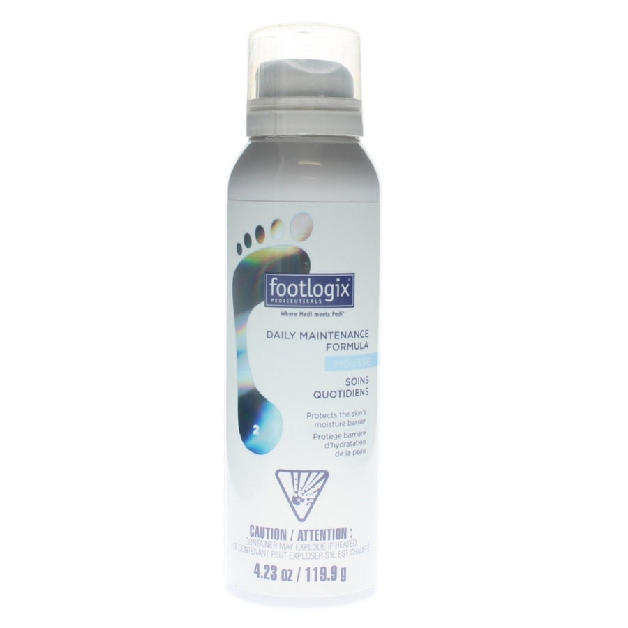 Footlogix Daily Maintenance Formula Mousse 4.23oz/119.9g Image 1