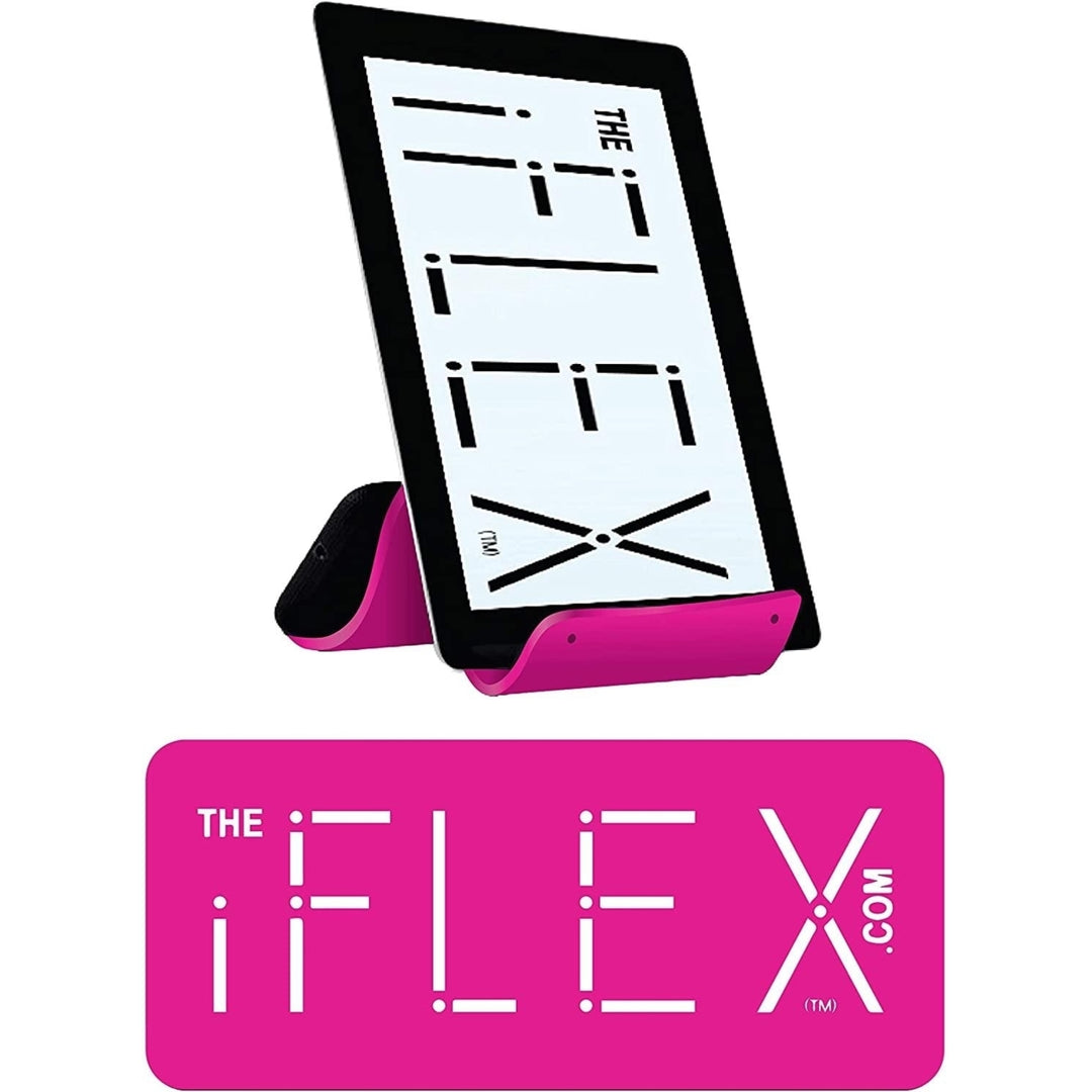 iFLEX Tablet Cell Phone Flexible Stand Neon Pink Universal Mount Hands-Free FLEXPINK1 Image 1