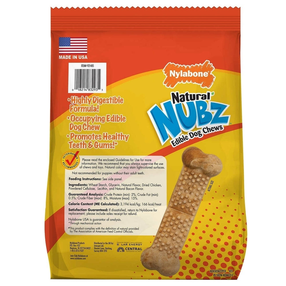 Nylabone NUBZ Dog Chews 22 Count Image 2