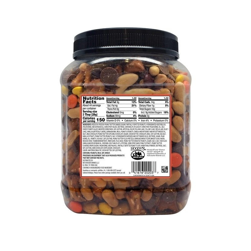 Hoodys Peanut Butter Chocolate Mix 44 Ounce Image 2