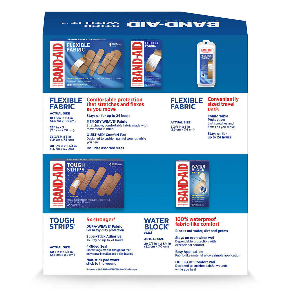 Band-Aid Adhesive BandagesAssorted198 Count Image 2