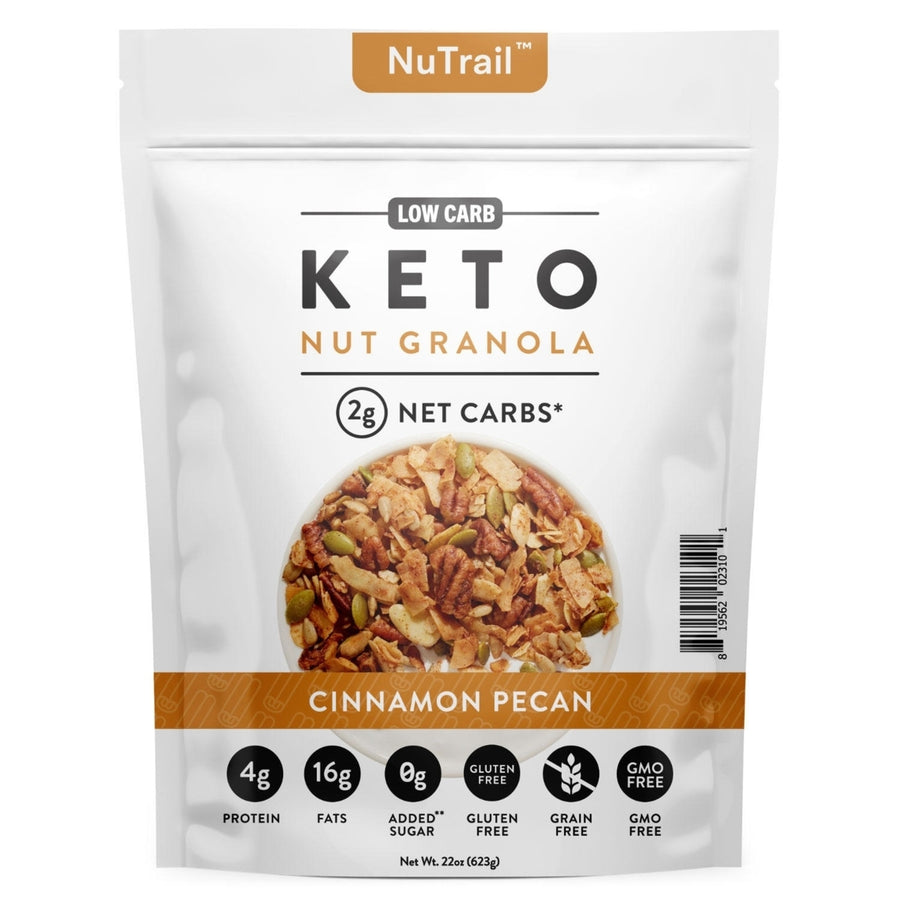 NuTrail Low Carb Keto Nut Granola Cinnamon Pecan (22 Ounce) Image 1