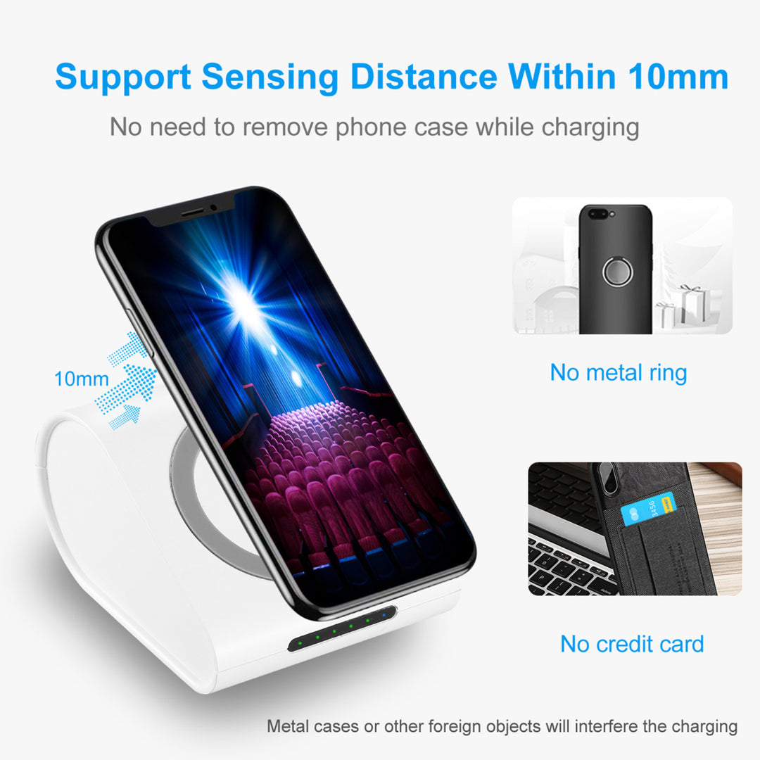 Qi Wireless Charger 10400mAh Power Bank 5W Wireless Charger Pad Image 6