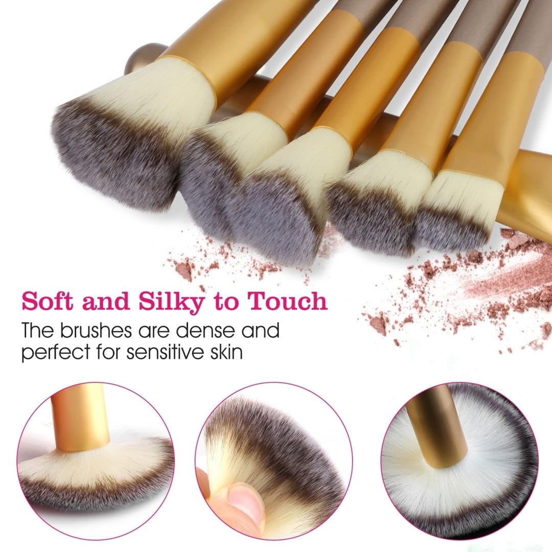 24Pcs Makeup Brushes Set Eye Shadows Face Foundation Brushes Cruelty-Free Image 4