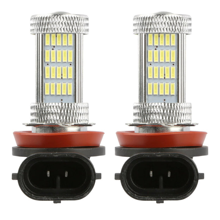 800lm LED Fog Light Bulbs 2PCS H8 H9 H11 IP65 Water-Resistant White 6000K Image 6