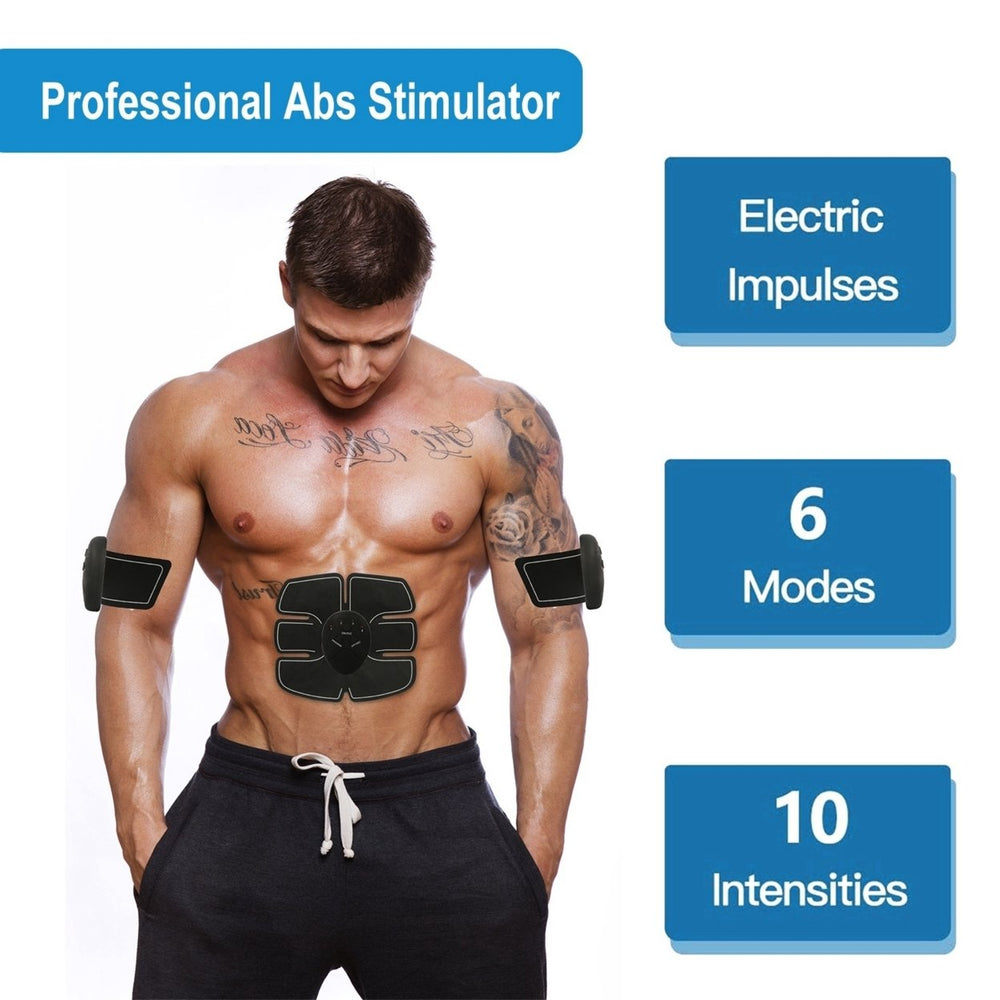 Smart Abs Stimulator Abdominal Muscle Toning Belt Trainer EMS Training Image 2