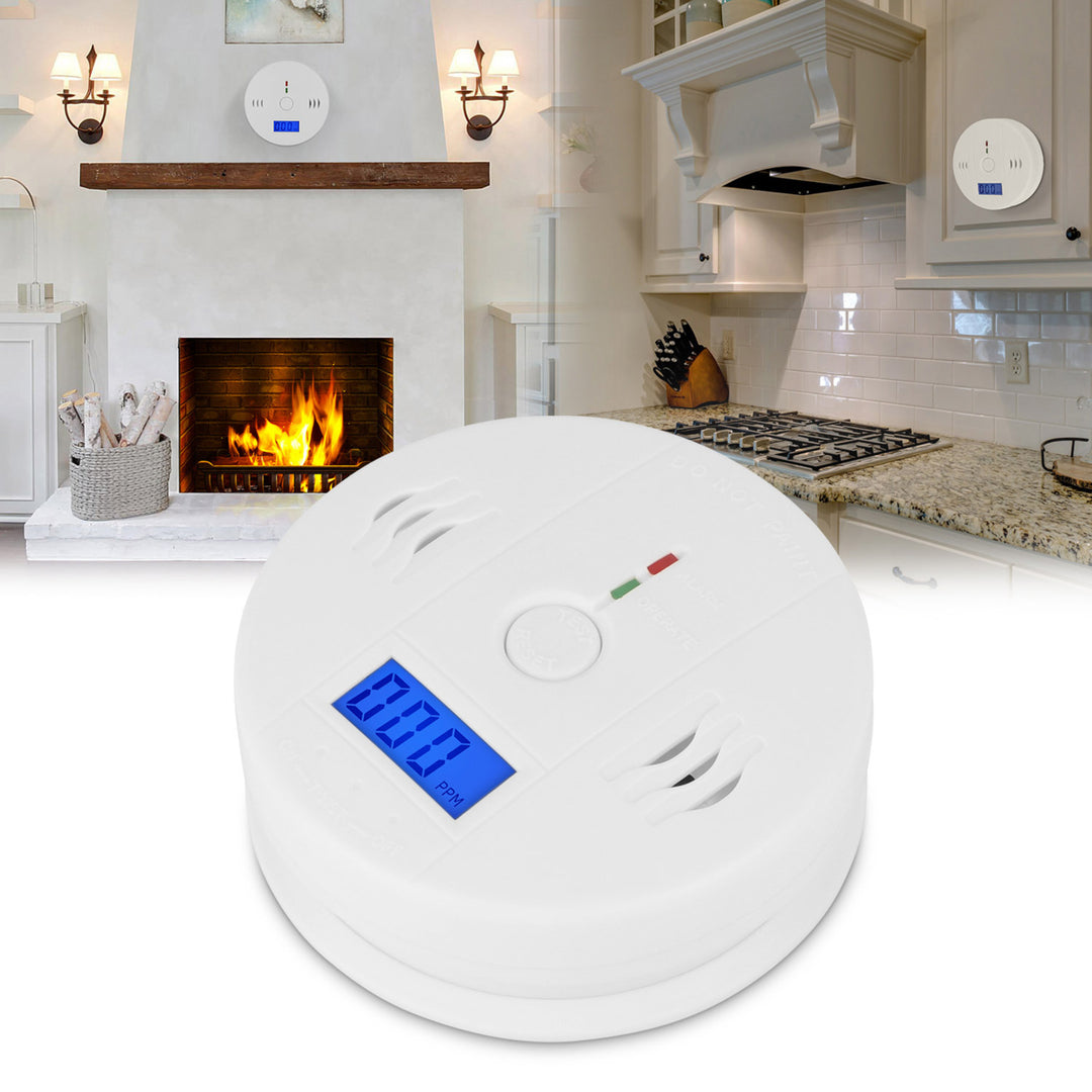 Battery Operated CO Carbon Monoxide Sensor Alarm Image 7