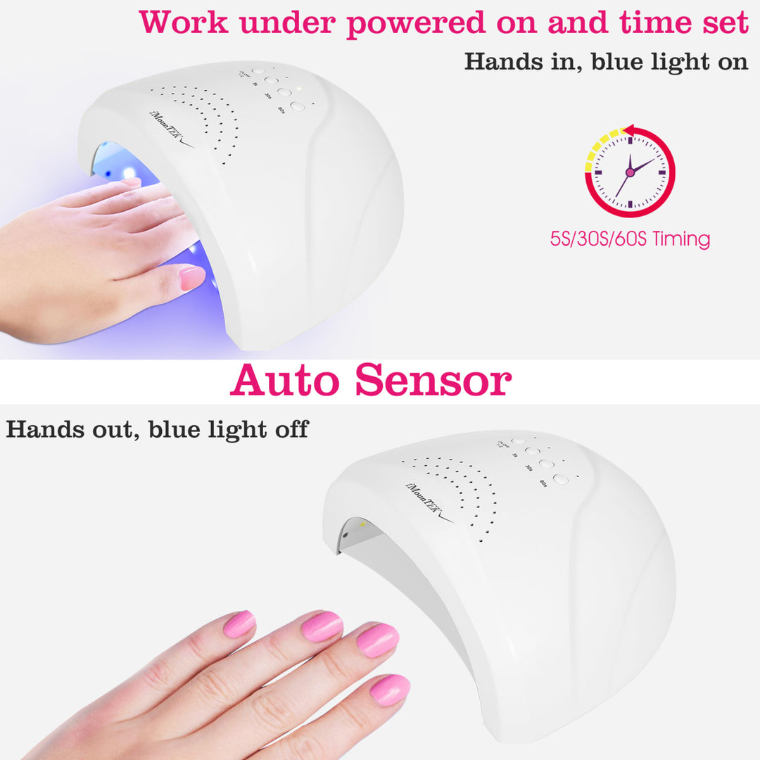 Nail Dryer UV LED Lamp Nail Gel Dryer Machine 30 LEDs Image 2