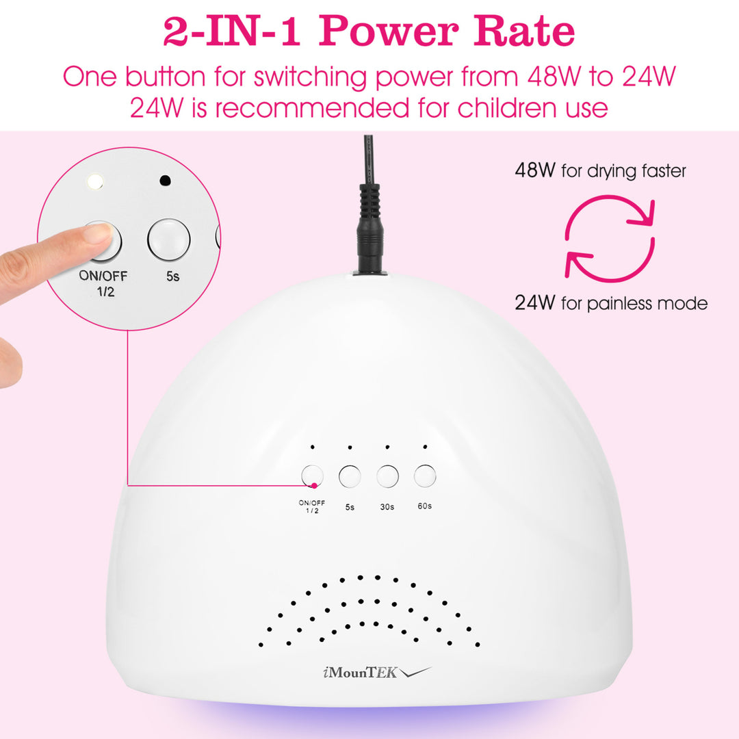 Nail Dryer UV LED Lamp Nail Gel Dryer Machine 30 LEDs Image 3