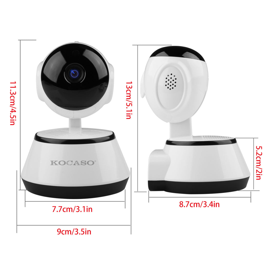 720P WiFi IP Camera Motion Detection IR Night Vision Indoor 360 Degree Coverage Image 9