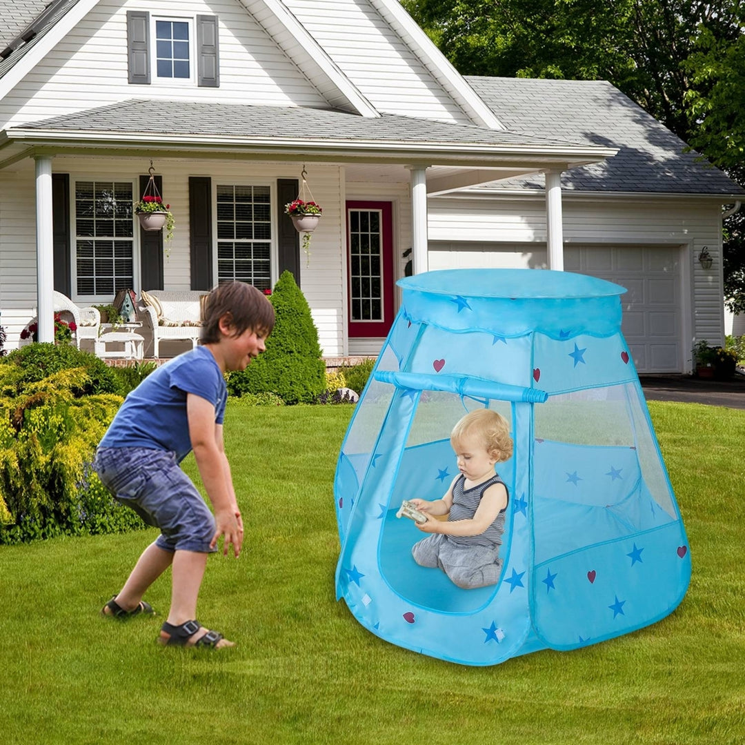 Kids Pop Up Game Tent Prince Princess Toddler Play Tent Indoor Outdoor Castle Game Play Tent Birthday Gift For Kids Image 4