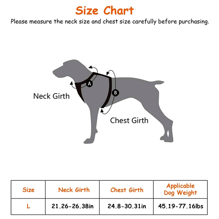 No-Pull Dog Harness Reflective Oxford Pet Vest Soft Padded Breathable Mesh Dog Harness Vest Image 4