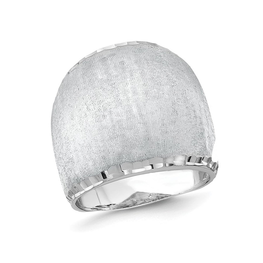 Sterling Silver Rhodium-plated Radiant Essence Ring Image 1