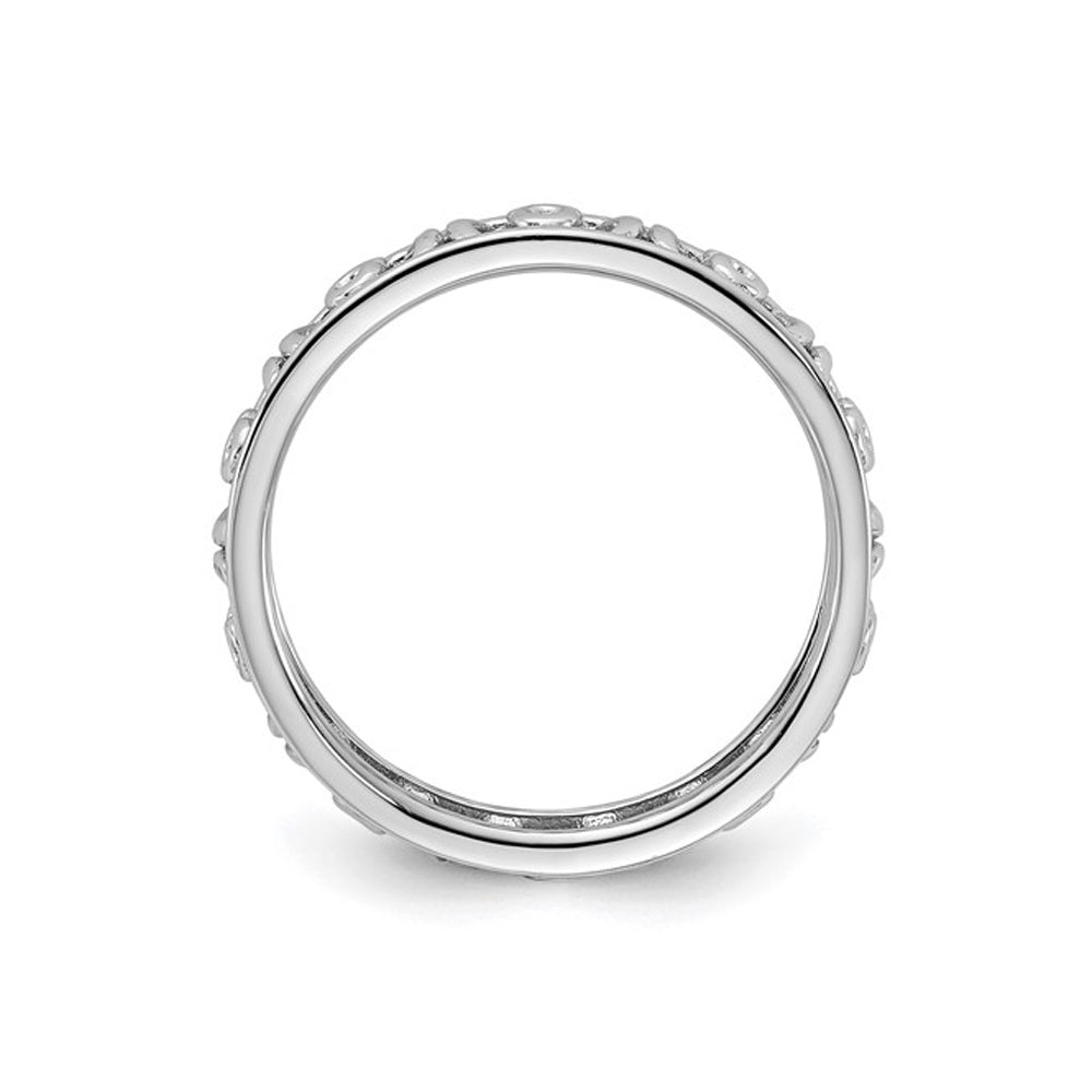 Sterling Silver Taurus Zodiac Astrology Ring Band Image 4