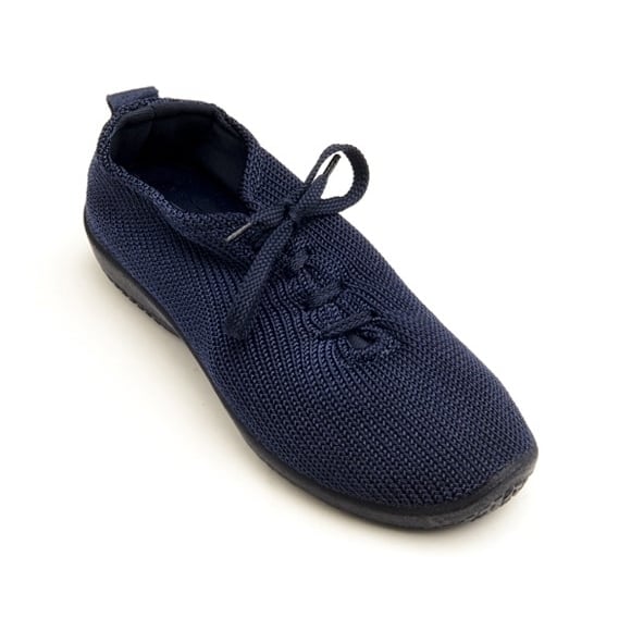 Arcopedico LS Knit Shoe Womens Navy 1151-09 Vegan Machine Washable Comfortable Image 1