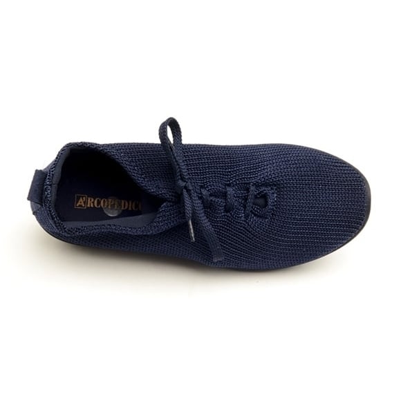 Arcopedico LS Knit Shoe Womens Navy 1151-09 Vegan Machine Washable Comfortable Image 2