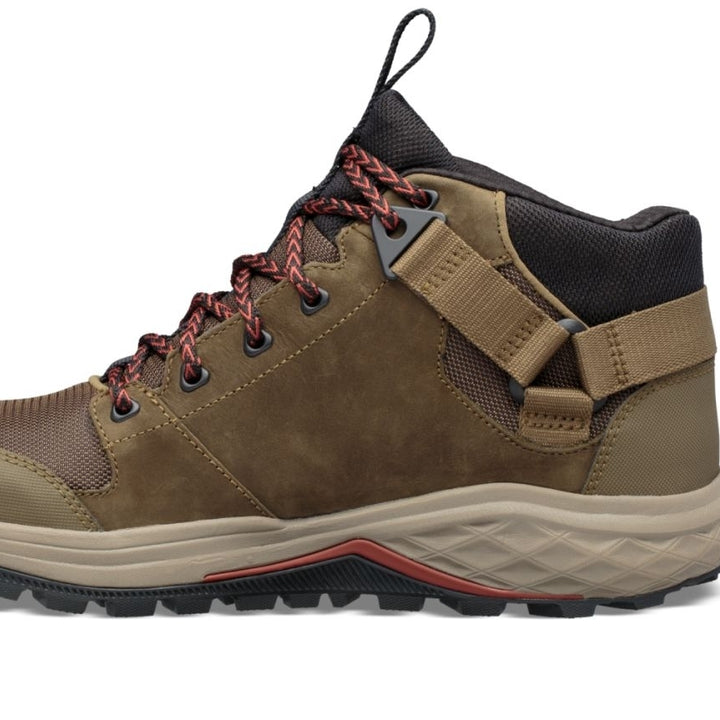 Teva Mens Grandview Mid Gore-Tex Hiking Shoe Dark Olive - 1106804-DOL DARK OLIVE Image 3