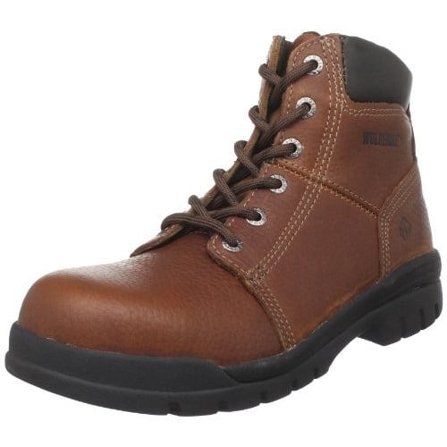 WOLVERINE Mens 6" Marquette Steel Toe Work Boot Walnut - W04713 10 X-Wide WALNUT Image 4