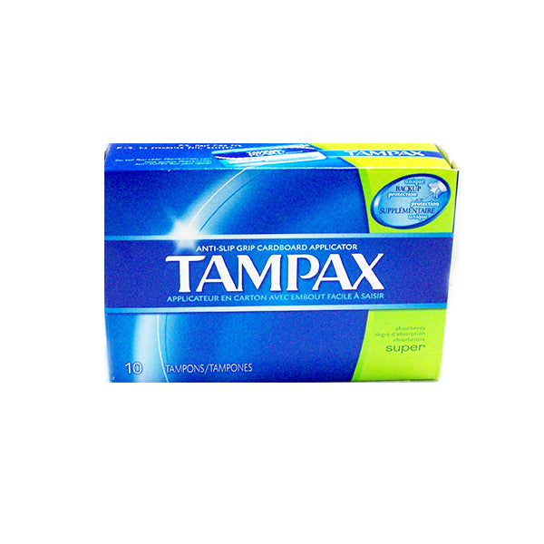 Tampax Super Tampons (10 in 1 Pack) Image 1