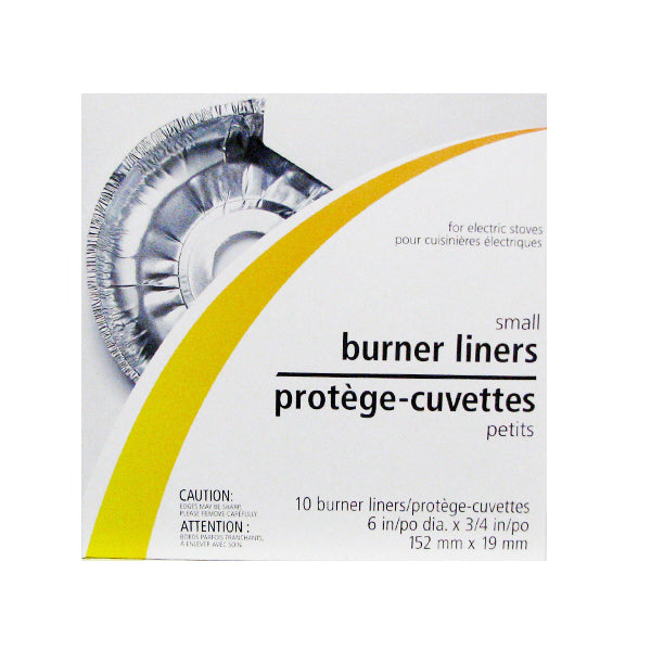 Burner Liners- Small (10 in 1 Pack) Image 1