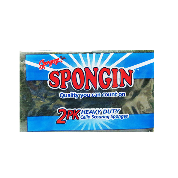 Spongin Heavy Duty Sponges (2 in 1 Pack) Image 1