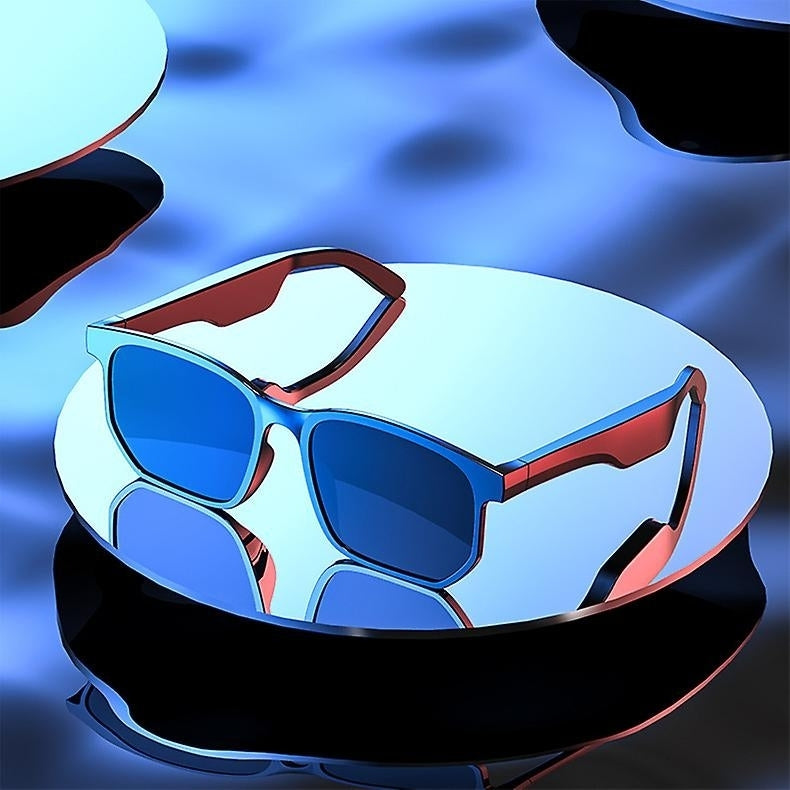 Smart Bluetooth Sunglasses Light Sports Running Headset Glasses Open-ear Audio With Speaker Image 2