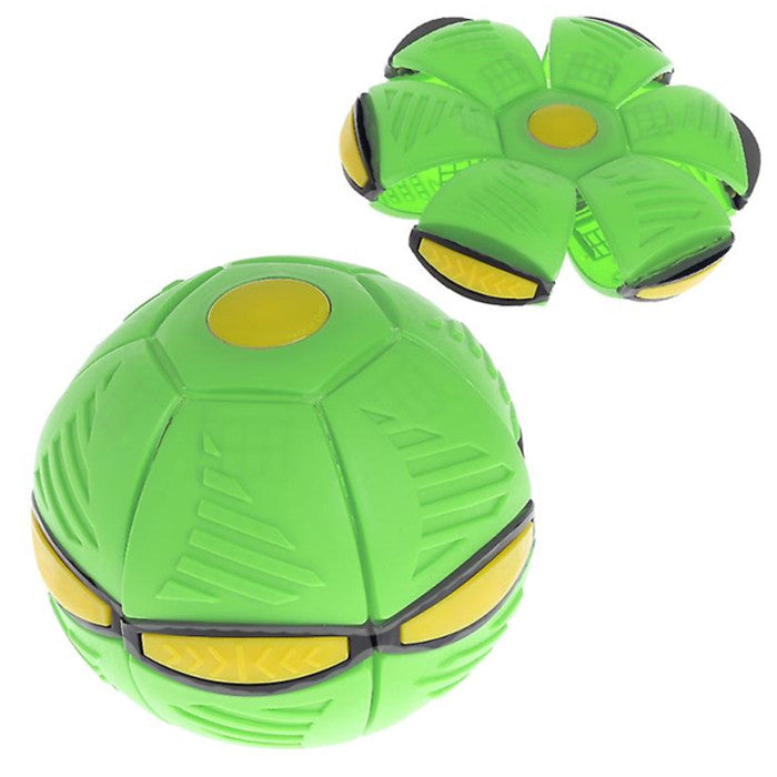 Luminous Ufo Saucer Ball Deformed Flying Flat Throw Disc Ball Frisbee Outdoor Sports Game Toy Image 4