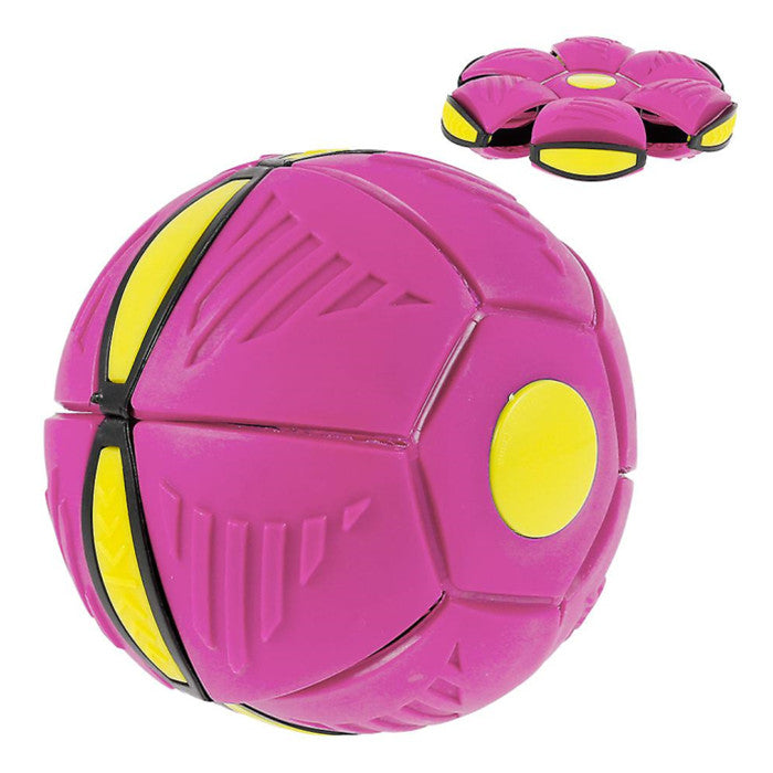 Luminous Ufo Saucer Ball Deformed Flying Flat Throw Disc Ball Frisbee Outdoor Sports Game Toy Image 8