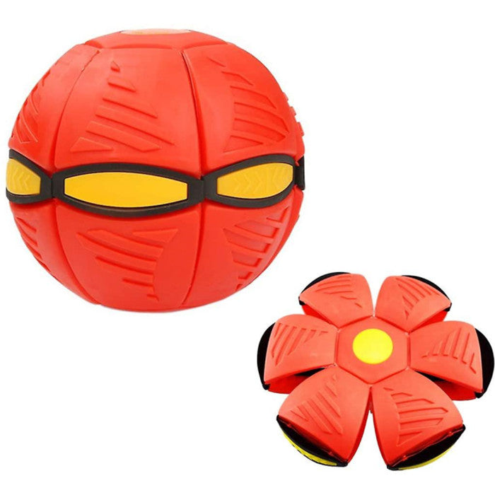 Luminous Ufo Saucer Ball Deformed Flying Flat Throw Disc Ball Frisbee Outdoor Sports Game Toy Image 10