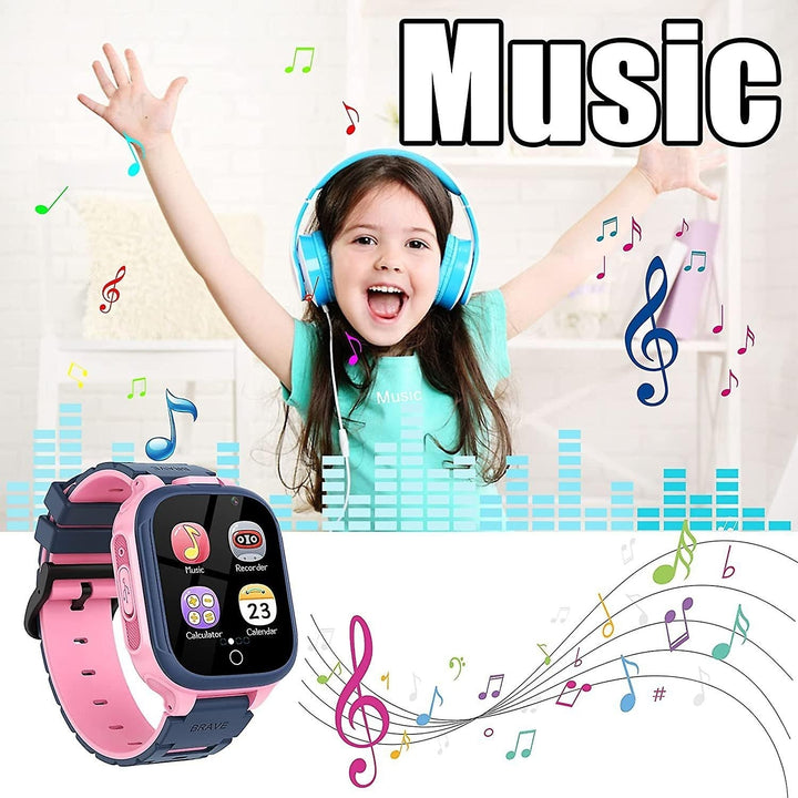 Kid Smart Watch Children Digital Wristwatch With Games Cameras Video Mp3 Player Image 4