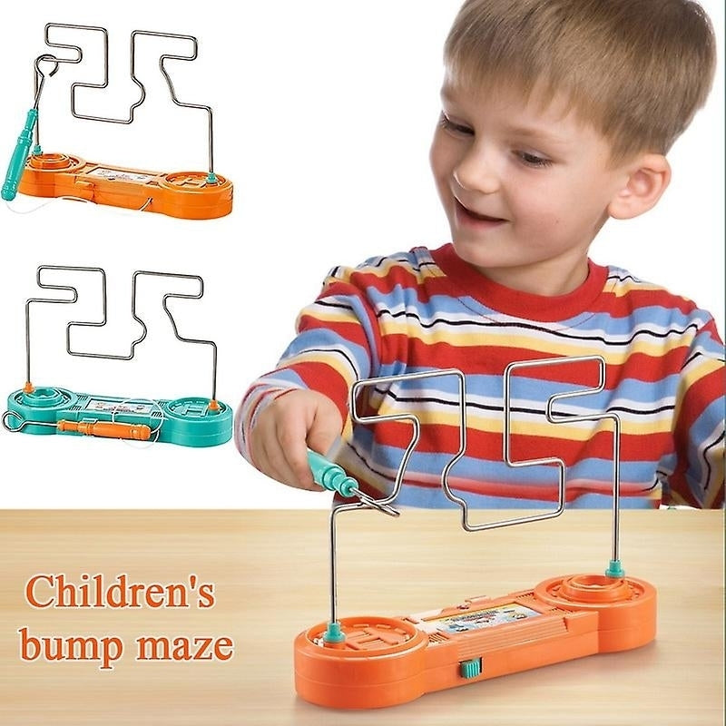 Electric Shock Toy Touch Maze Wire Game For Kids Collision Image 3