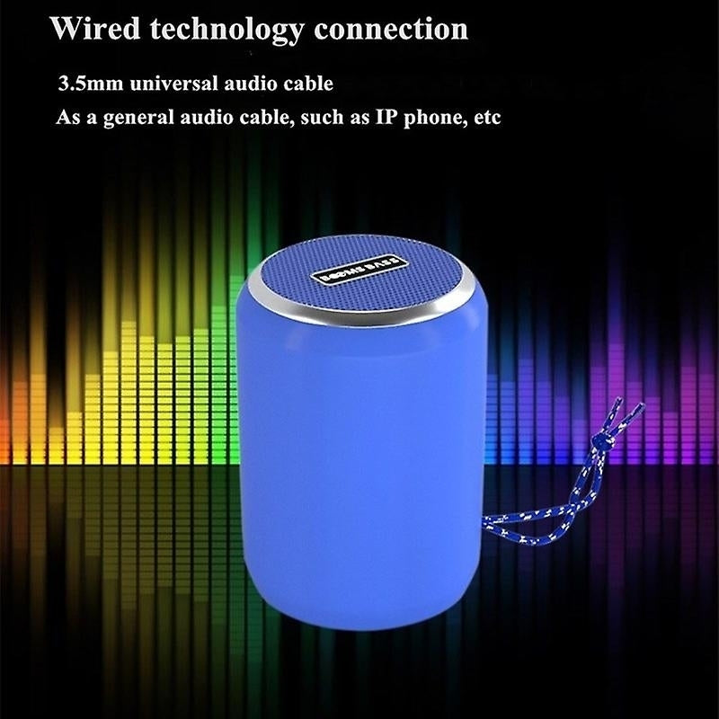 Mini Portable Booms Bass Bluetooth Speaker Outdoor Wireless Stereo Loudspeaker Mp3 Player Image 7