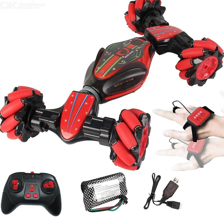 2.4g Gesture Twist Stunt Car Drifting Traversing Off-road Car Remote Control Dance Toy Image 1