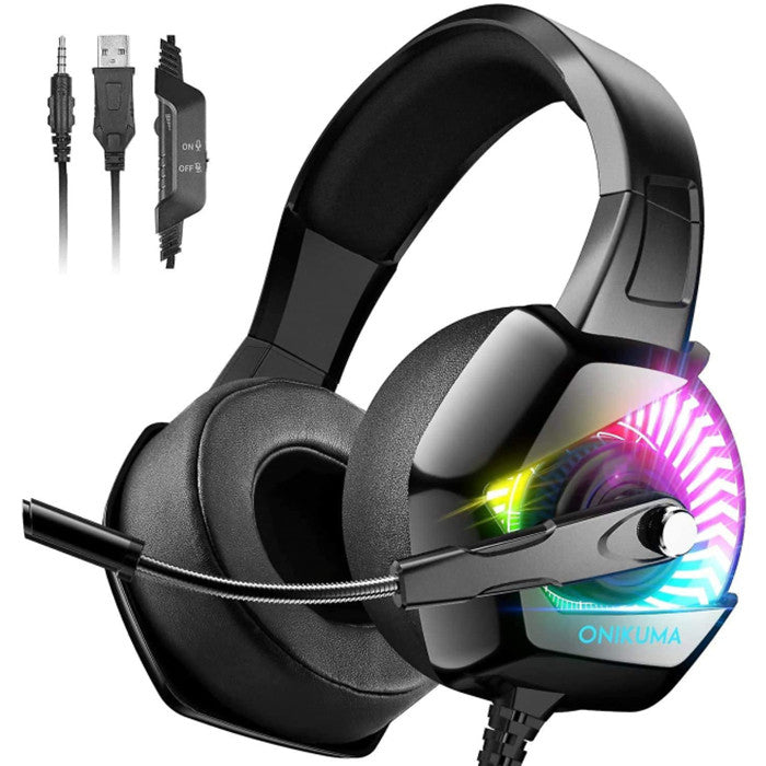 Stereo Pc Gaming Headset With Noise Canceling Mic For Ps4 Ps5 Xbox Series Image 9