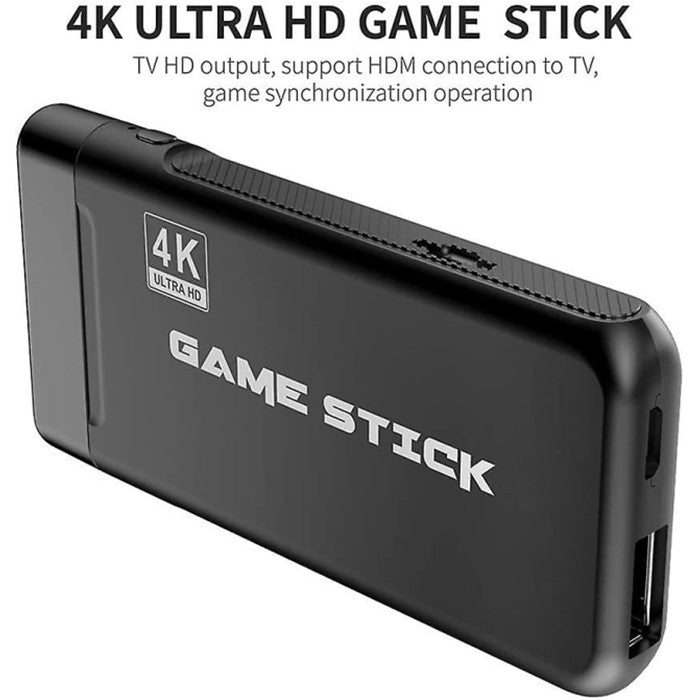 4k Ultra Hd Wireless Console Game Stick Hdmi Output Dual Player 3500 Games Image 3